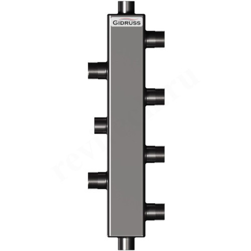 Гидравлическая стрелка Gidruss TGRSS 40-20x2, DN20, 40 кВт.