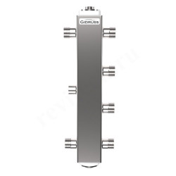 Гидравлическая стрелка Gidruss TGRSS 40-20x2, DN20, 40 кВт.
