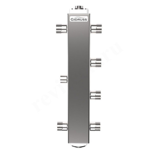 Гидравлическая стрелка Gidruss TGRSS 40-20x2, DN20, 40 кВт.
