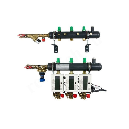 Узел распределительный этажный TDU.5R DN50-4L-25-MNT20-APT20-MNT15