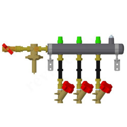 Узел распределительный этажный Ридан TDU.5R DN50-3L-20-APT15-MNT15