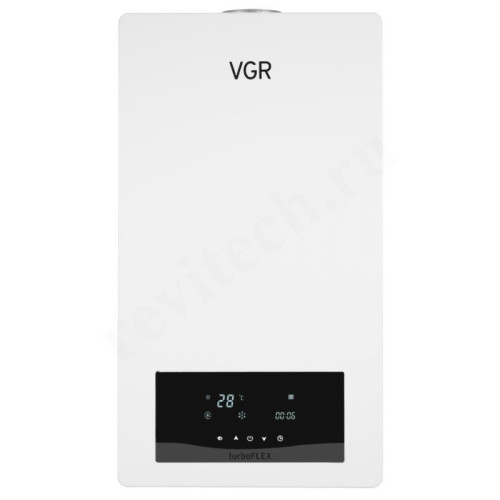 Котел газовый двухконтурный VGR turboFLEX VUW 22 (22 кВт), 220В