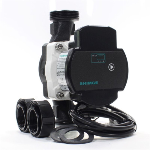 Насос циркуляционный SHIMGE APE 25-6-180 (1х220В; 45Вт), с гайками, L180