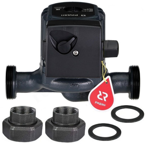 Насос циркуляционный Ридан RWS 20-60S (1х220В; 90Вт), с гайками, L130