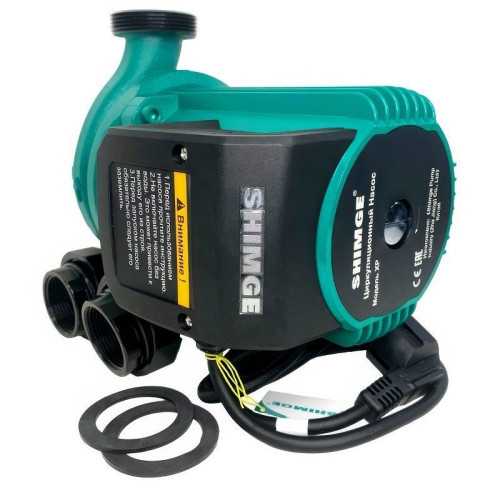 Насос циркуляционный SHIMGE XP 32-16-230 (3х380В; 0,70кВт), с гайками