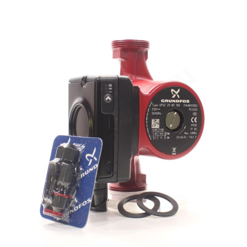 Насос циркуляционный Grundfos UPS2 25-80 180 (1х220В; 0,14кВт), L180