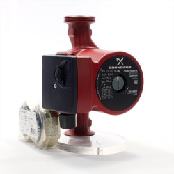 Насос циркуляционный Grundfos UPS 25-40 180 (1х220В; 45Вт), с гайками, L180