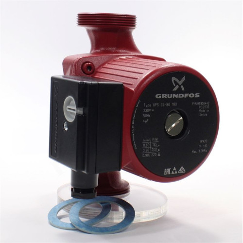 Насос циркуляционный Grundfos UPS 32-80 180 (1х220В; 0,22кВт), L180