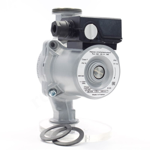 Насос циркуляционный Wilo NO 25/4 180 (1х220В; 48Вт), L180