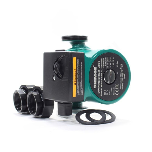 Насос циркуляционный SHIMGE XPS-B 25-4-130 (1х220В; 70Вт), с гайками, L130