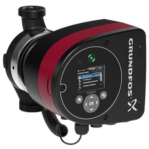 Насос циркуляционный Grundfos MAGNA3 25-120 (1х220В; 0,19кВт), L180