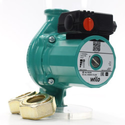 Насос циркуляционный Wilo Star-RS 25/8 (1х220В; 0,15кВт), с гайками, L180