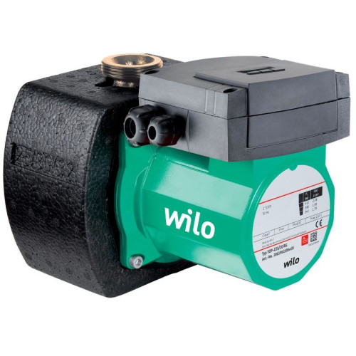 Насос циркуляционный для ГВС Wilo TOP-Z 25/10 EM PN6/10 (1х220В; 0,18кВт), L180