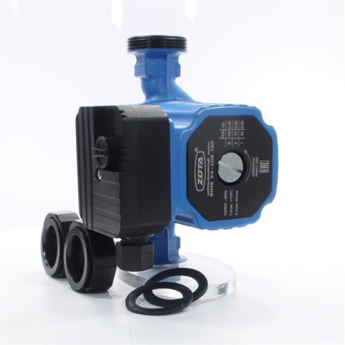 Насос циркуляционный Zota Ring 25/60 S 180 (1х220В; 0,10кВт), с гайками, L180