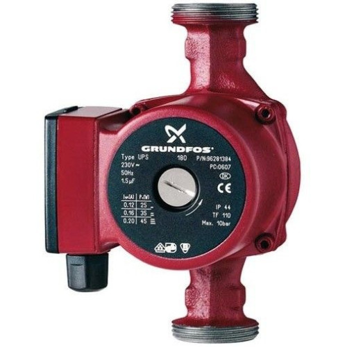 Насос циркуляционный Grundfos UPS 32-55 180 (1х220В; 0,11кВт), L180