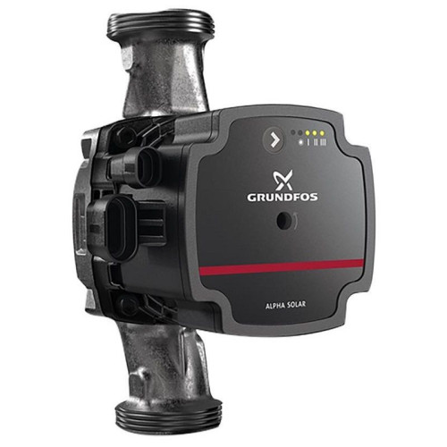 Насос циркуляционный для гелиосистем Grundfos Alpha Solar 25-75 N 180 (1х220В; 45Вт), L180
