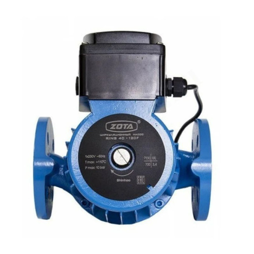 Насос циркуляционный Zota Ring 40-120F (1х220В; 0,70кВт)