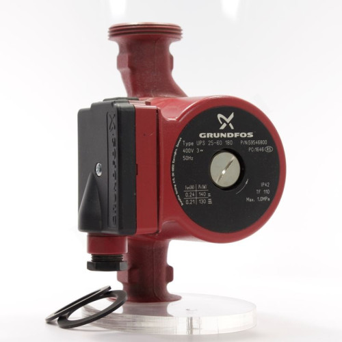Насос циркуляционный Grundfos UPS 25-60 180 (3х380В; 0,14кВт), L180