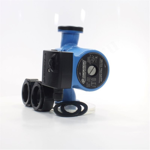 Насос циркуляционный Джилекс Циркуль 32/60 (1х220В; 0,10кВт), с гайками, L180