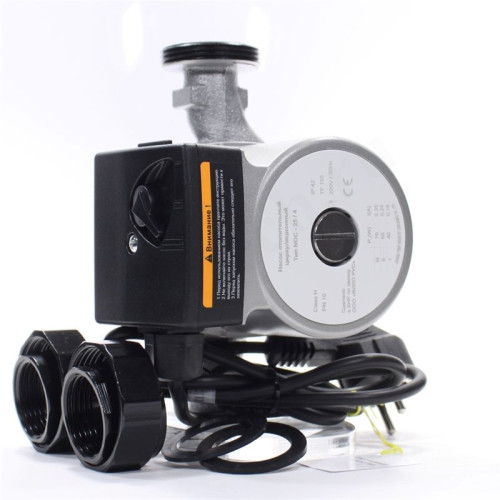 Насос циркуляционный Wilo NOC 25/4 (1х220В; 70Вт), с гайками, L180