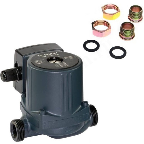 Насос циркуляционный Ридан RWS 20-70S 130 (1х220В; 0,13кВт), с гайками, L130