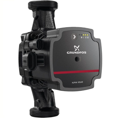 Насос циркуляционный для гелиосистем Grundfos Alpha Solar 25-75 180 (1х220В; 45Вт), L180