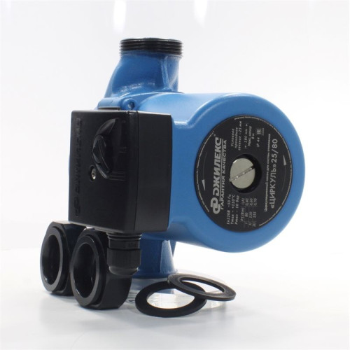 Насос циркуляционный Джилекс Циркуль 25/80 (1х220В; 0,25кВт), с гайками, L180