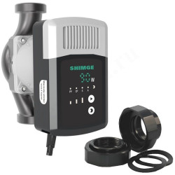 Насос циркуляционный SHIMGE APM 32-10-180 (1х220В; 0,12кВт), с гайками, L180