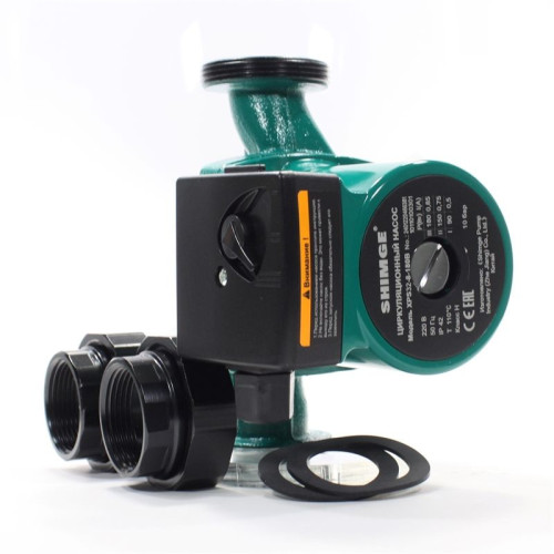 Насос циркуляционный SHIMGE XPS-B 32-8-180 (1х220В; 0,18кВт), с гайками, L180
