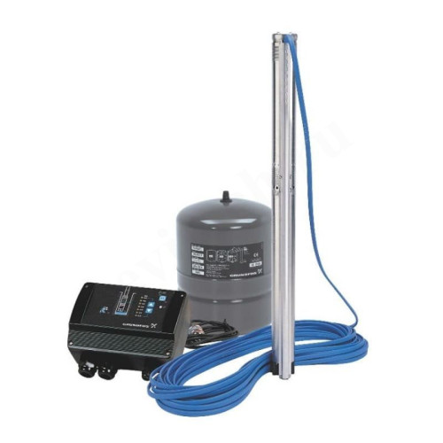 Установка насосная скважинная Grundfos SQE Pack 2-115 (1х220В; 2,54кВт) с кабелем 80 м.