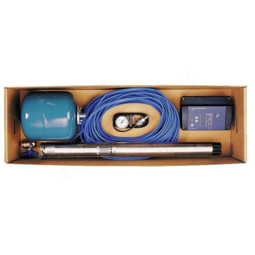 Установка насосная скважинная Grundfos SQE Pack 3-105 (1х220В; 2,54кВт) с кабелем 80 м.