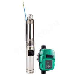 Насос скважинный Wilo Sub TWU 3 02-04-HS-ECP-B (1х220В; 0,60кВт) с кабелем 1,7 м.