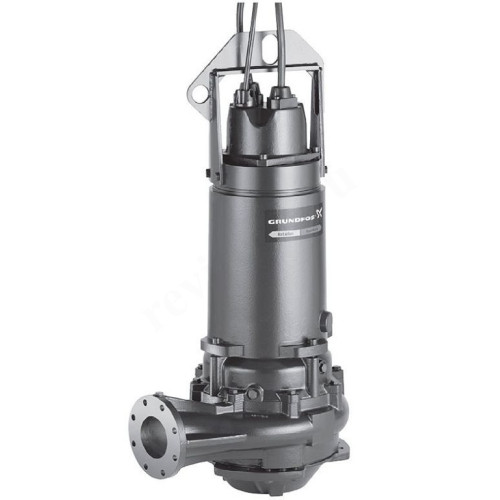 Насос канализационный Grundfos S 1.80.125.500.4.62H.S.398.G.N.D (3х380В; 50,00кВт), с кабелем 10 м.