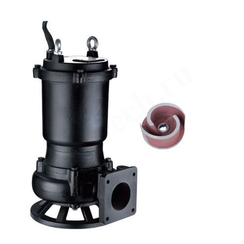 Насос канализационный SHIMGE WQK 30-18-3.7 (3х380В; 3,70кВт)