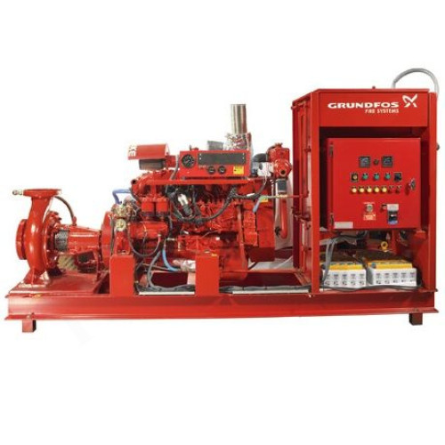 Дизель-насосные установки пожаротушения Grundfos FK, HSC, HSF, DNF (согласно опросного листа)