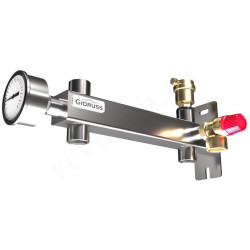 Группа безопасности 3/4", PN6, Gidruss BKSS 35, сталь нержавеющая