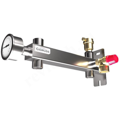 Группа безопасности 3/4", PN6, Gidruss BKSS 35, сталь нержавеющая