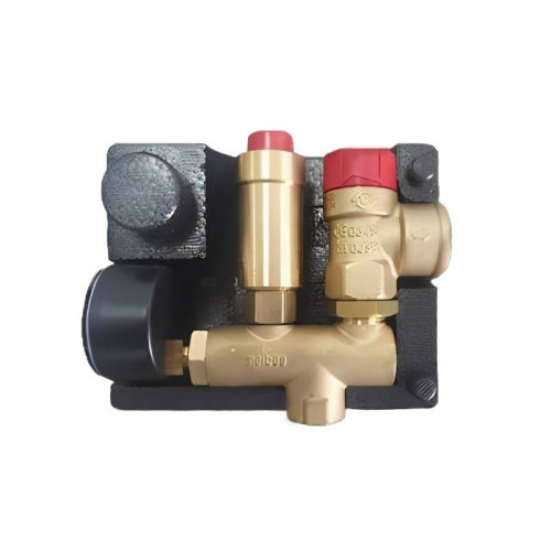 Группа безопасности 1/2", PN3, Meibes Тип К, латунь до 85 кВт.