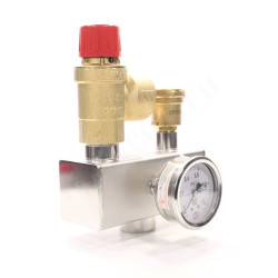 Группа безопасности 1", PN6, Gidruss BSGSS 200, сталь нержавеющая до 200 кВт.