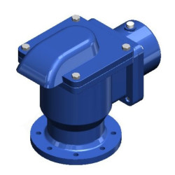 Воздухоотводчик фланц. DN150, PN25, Tecofi PVT4250, чугун