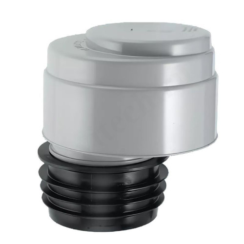 Аэратор канализационный 110, McAlpine, труба, серый