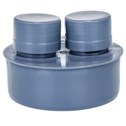 Аэратор канализационный 110, RTP, труба, серый