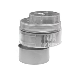 Аэратор канализационный 110, McAlpine, труба, серый