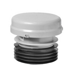 Аэратор канализационный 110, McAlpine, труба, серый