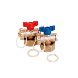 Группа концевая 1", PN6, Henco UFH ESK-VN, латунь