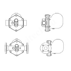 Конденсатоотводчик для конденсата/пара фланц. DN40, PN16, ADL СТИМАКС A 12НС, чугун