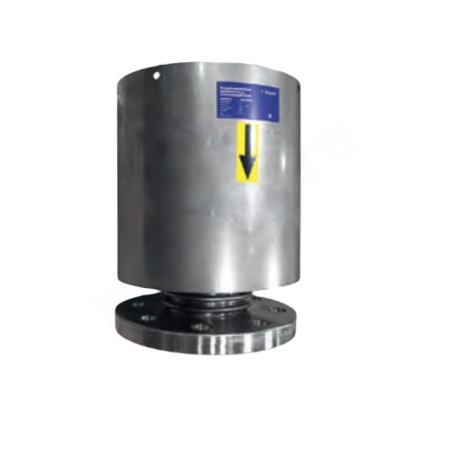 Компенсатор осевой фланц. DN100, PN16, +15/-33, Ридан НС, сталь нержавеющая