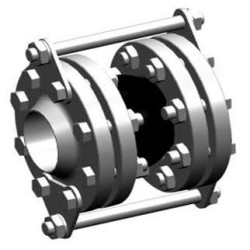 Компенсатор антивибрационный фланц. DN350, PN16, Tecofi DI7241, каучук