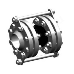 Компенсатор антивибрационный фланц. DN400, PN25, Tecofi DI7251N, сталь, сильфон EPDM