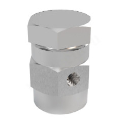 Прерыватель вакуума резьб. 1/2" - 1/8", PN21, ADL VBS21, сталь нержавеющая